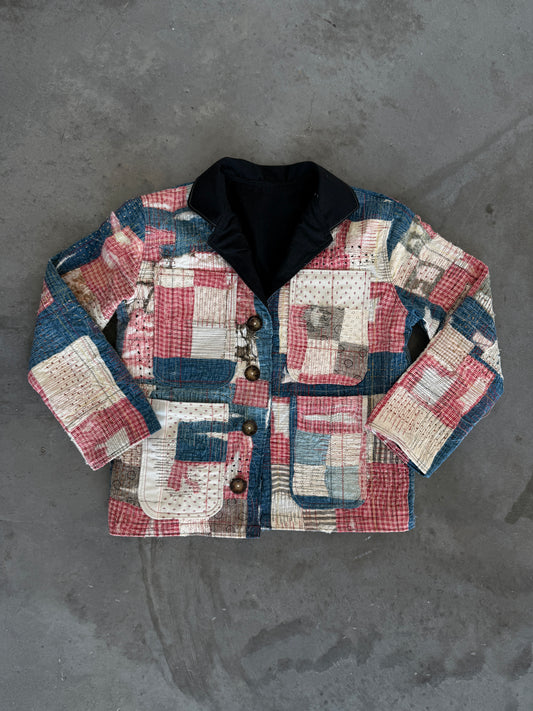 [RE:VIVE] Early 20th Century Quilt Chore Coat