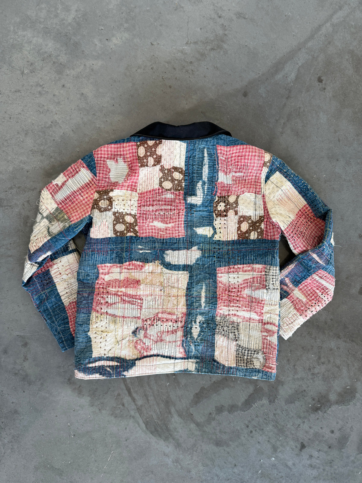 [RE:VIVE] Early 20th Century Quilt Chore Coat