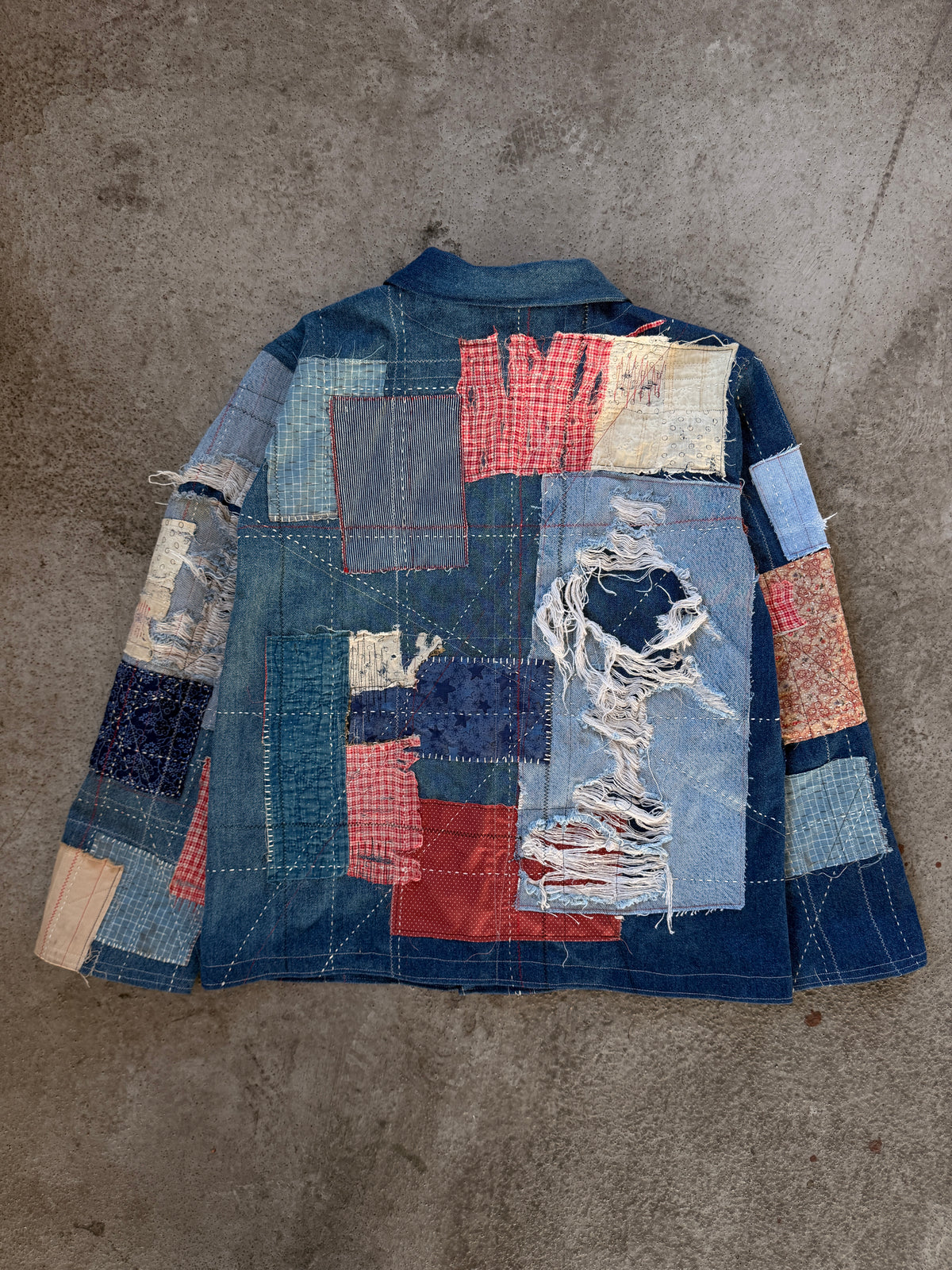 [RE:VIVE] Patchwork Chore Coat