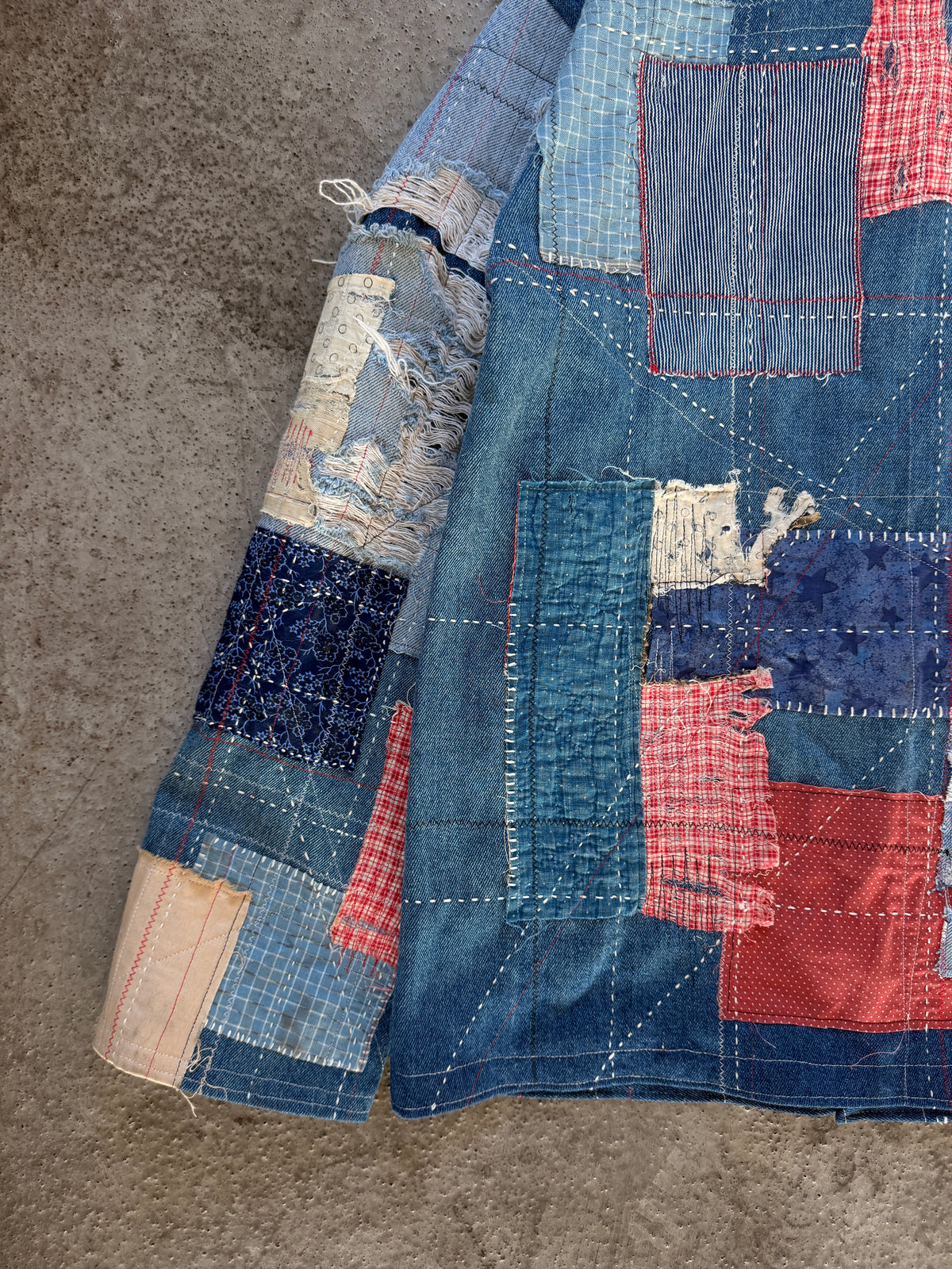 [RE:VIVE] Patchwork Chore Coat