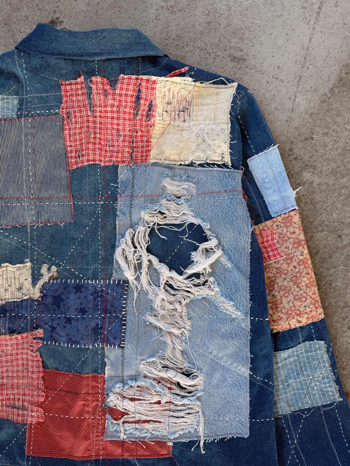 [RE:VIVE] Patchwork Chore Coat